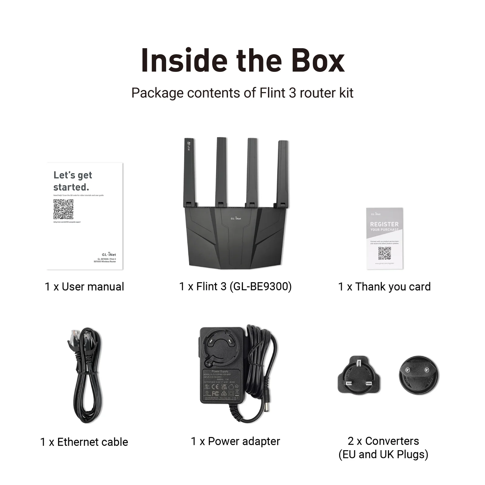 Flint 3 (GL-BE9300) Tri-band Wi-Fi 7 Home Router - Image 12