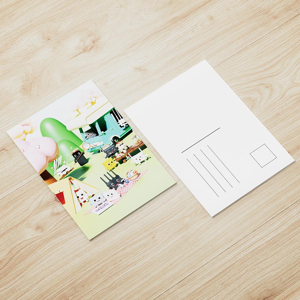 GL.iNet Postcard:Travel Router-Season Themed Postcards|SET: 5PCS - Image 6
