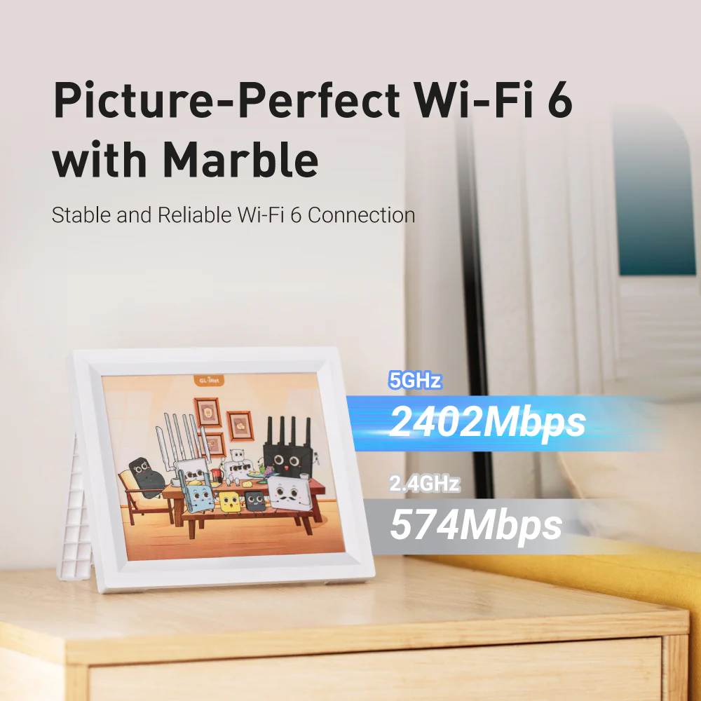 Marble (GL-B3000) Wi-Fi 6 Dual-Band Gigabit Router - Image 8