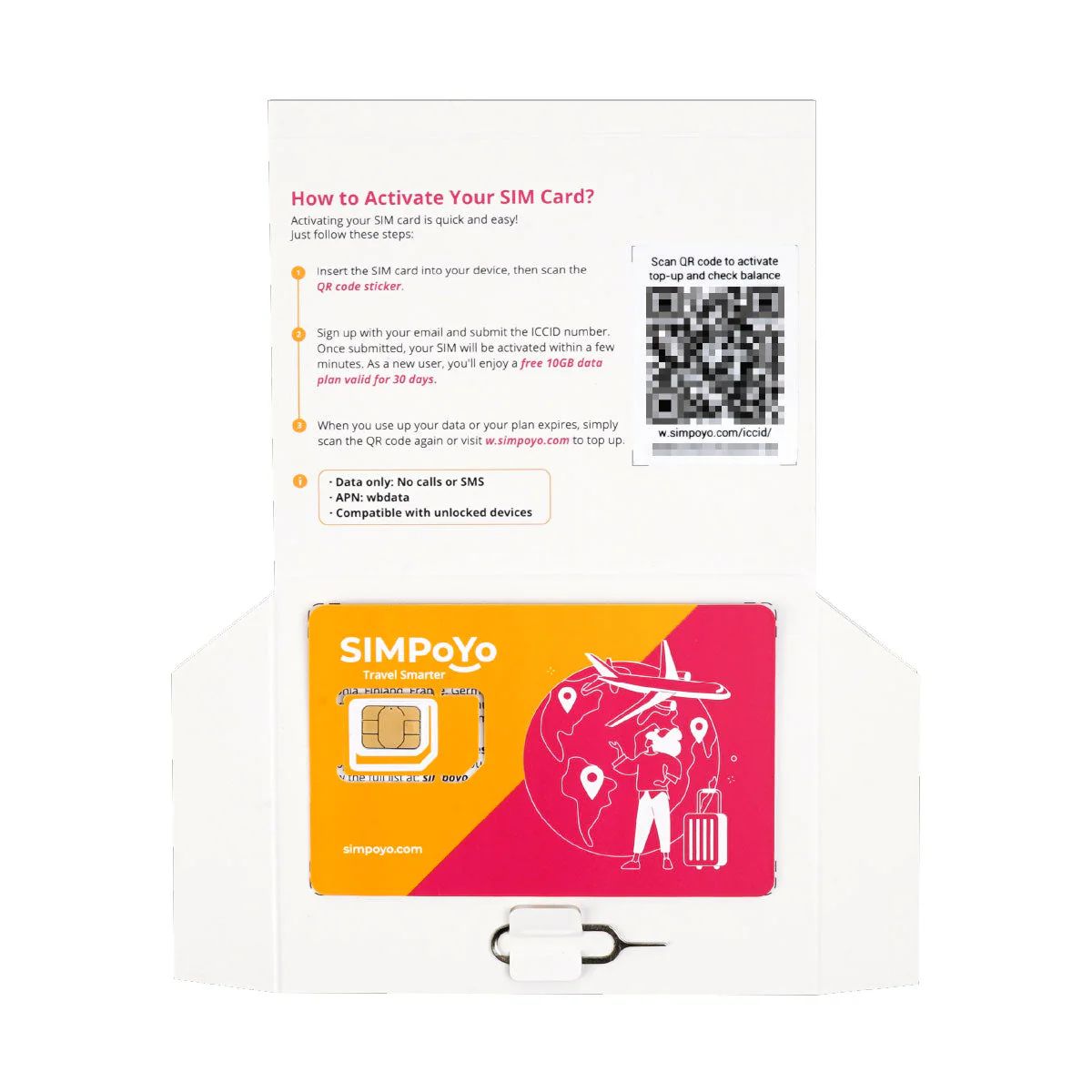 SIMPoYo 5G/4G High-Speed Data SIM Card|Rechargeable Data Card - Image 4