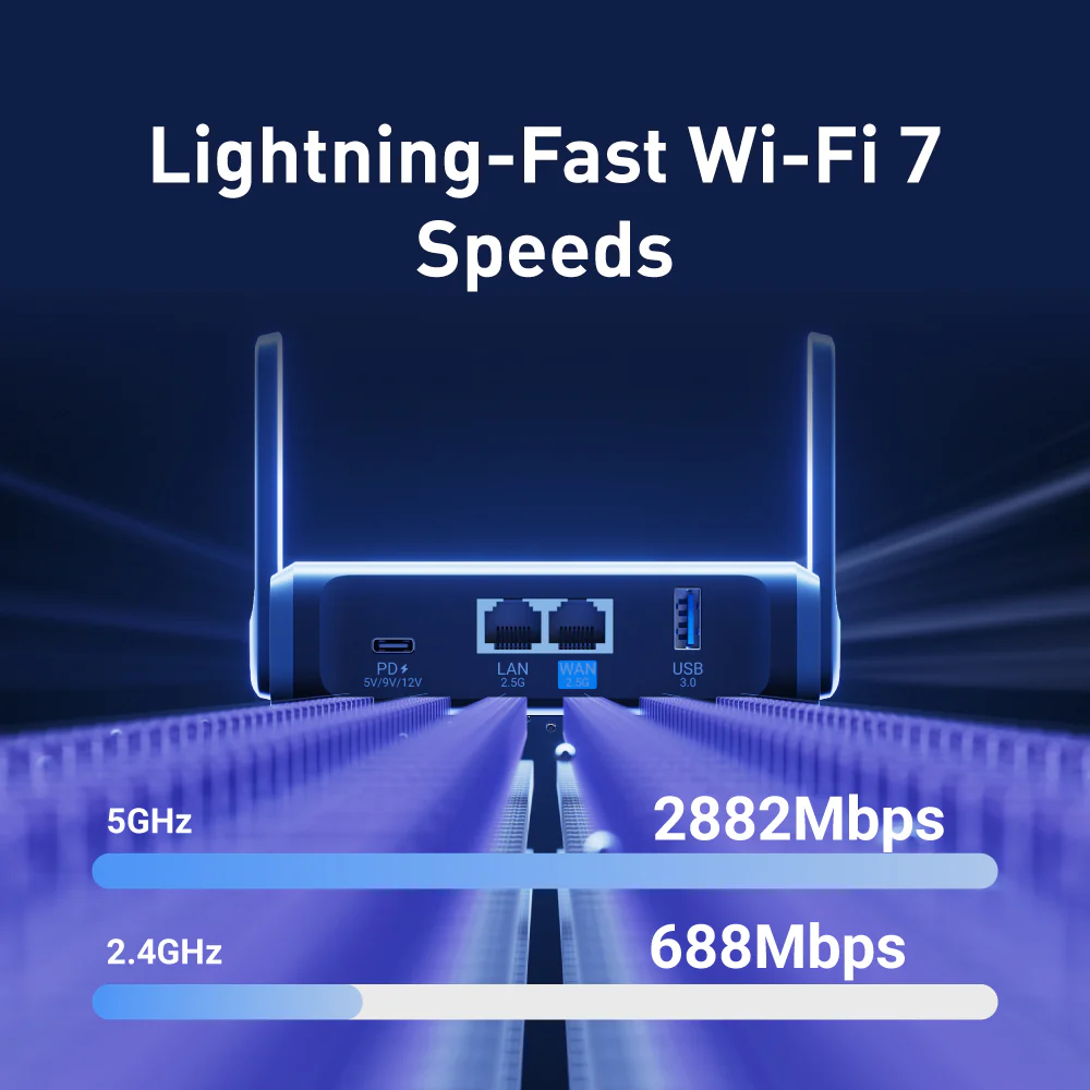 Slate 7 (GL-BE3600) Dual-band Wi-Fi 7 Travel Router - Image 5