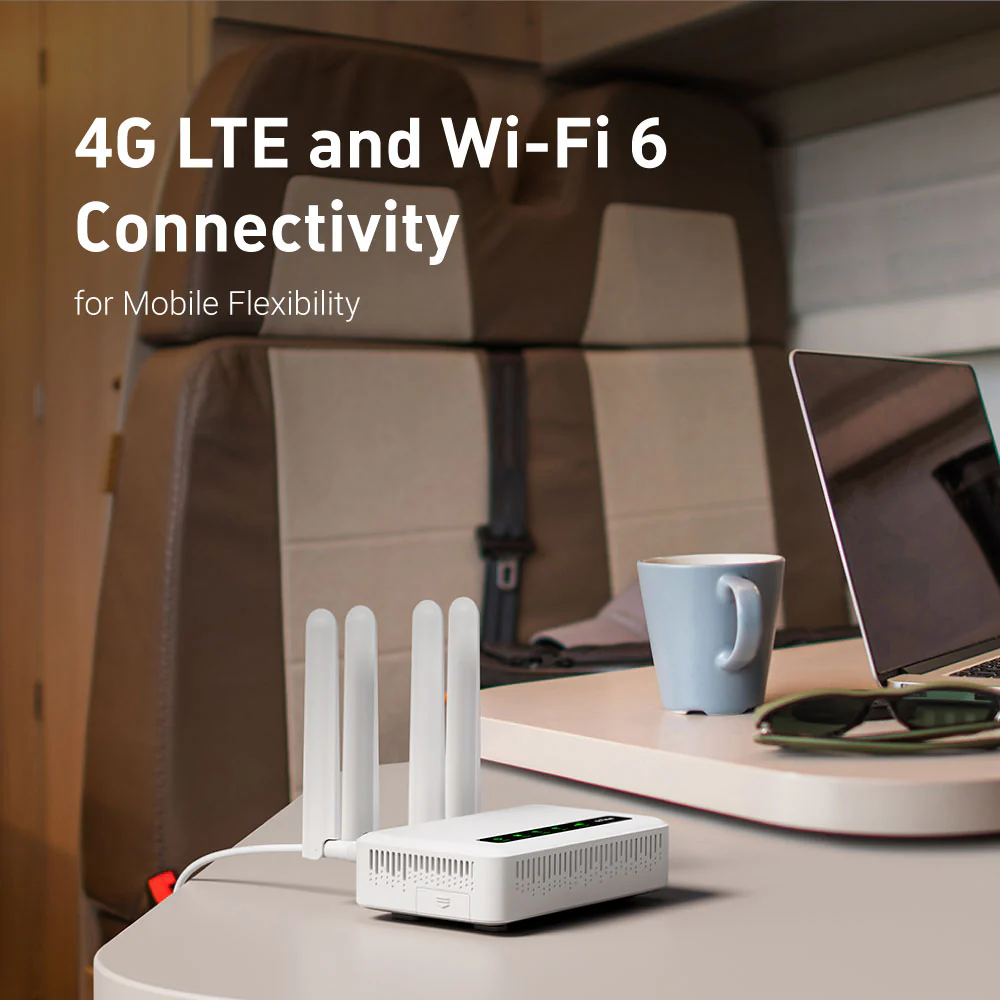 Spitz Plus (GL-X2000) Wi-Fi 6 4G LTE CAT 12 Router - Image 10